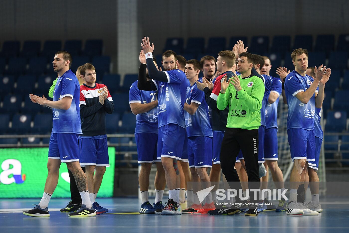 Russia Handball Men Euro 2022 Qualifier Russia - Czech Republic