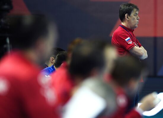 Russia Handball Men Euro 2022 Qualifier Russia - Czech Republic