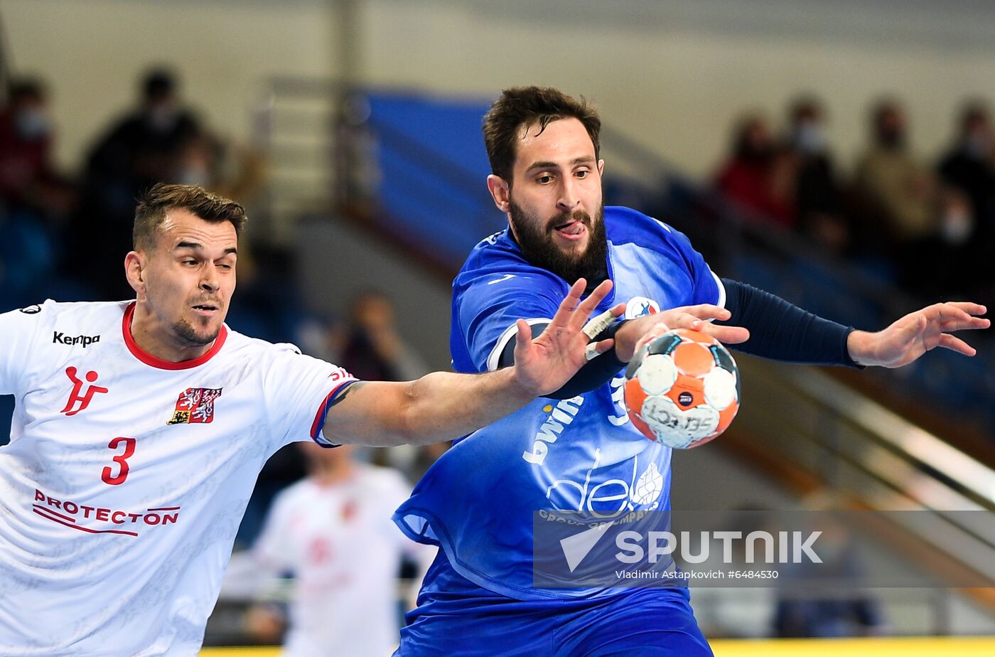 Russia Handball Men Euro 2022 Qualifier Russia - Czech Republic