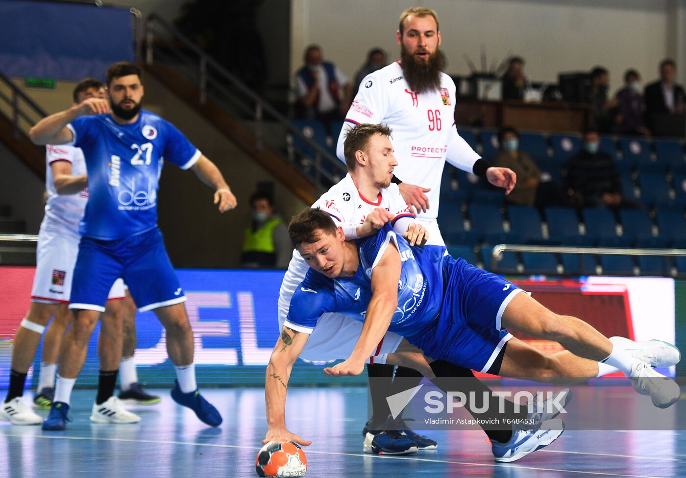 Russia Handball Men Euro 2022 Qualifier Russia - Czech Republic