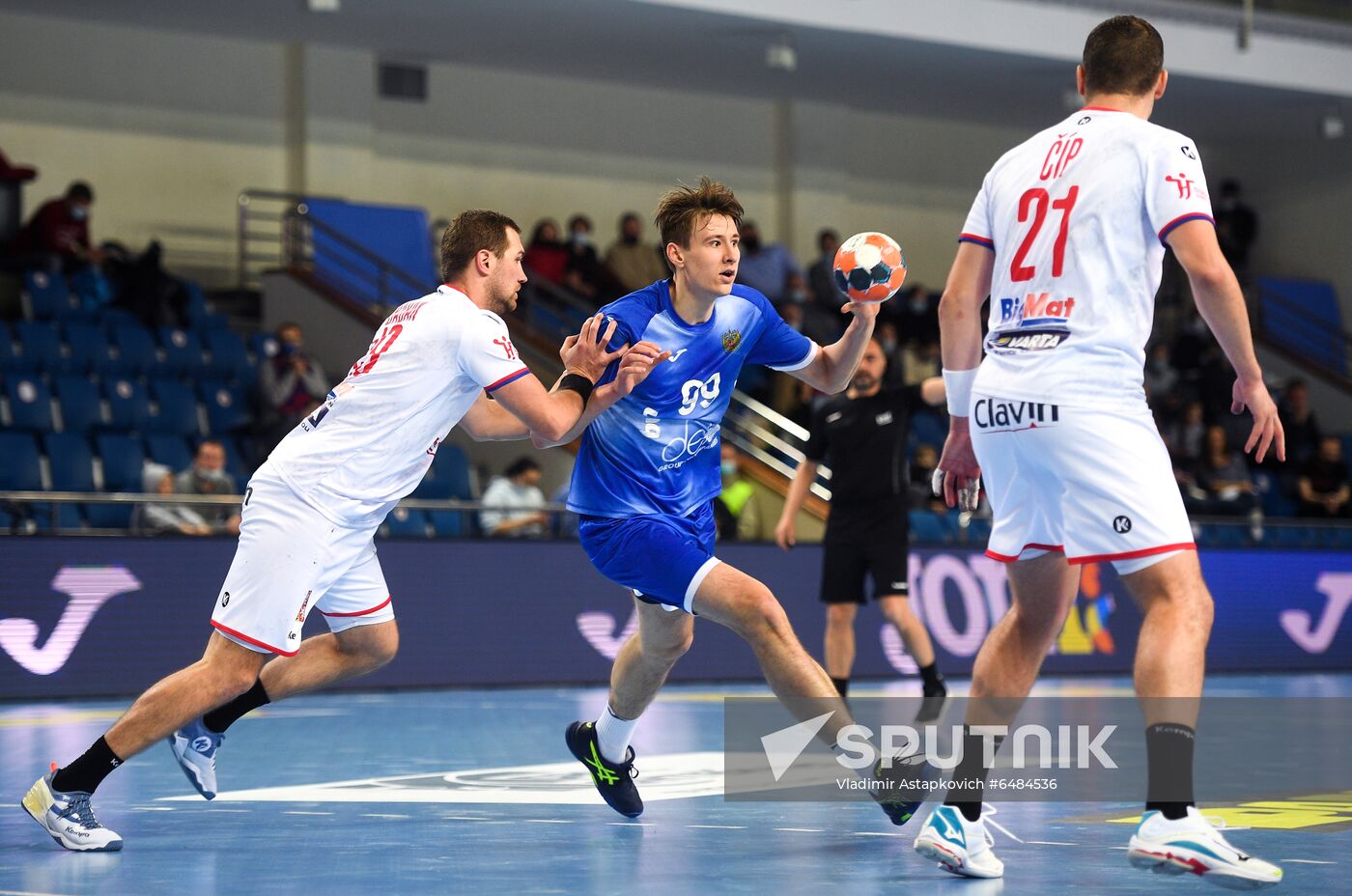 Russia Handball Men Euro 2022 Qualifier Russia - Czech Republic