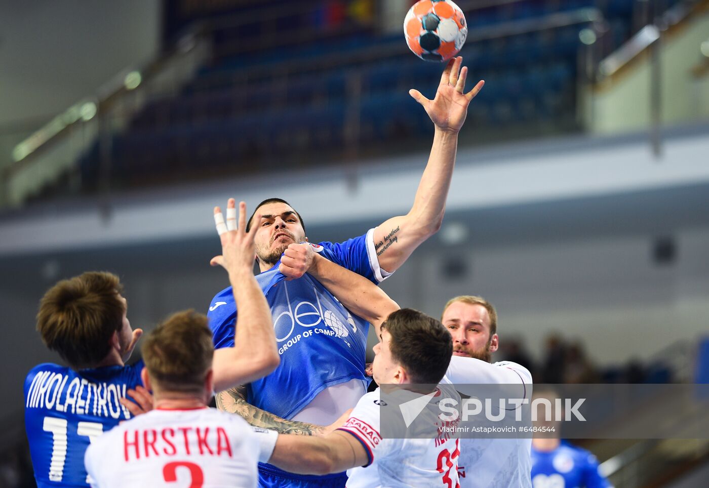 Russia Handball Men Euro 2022 Qualifier Russia - Czech Republic