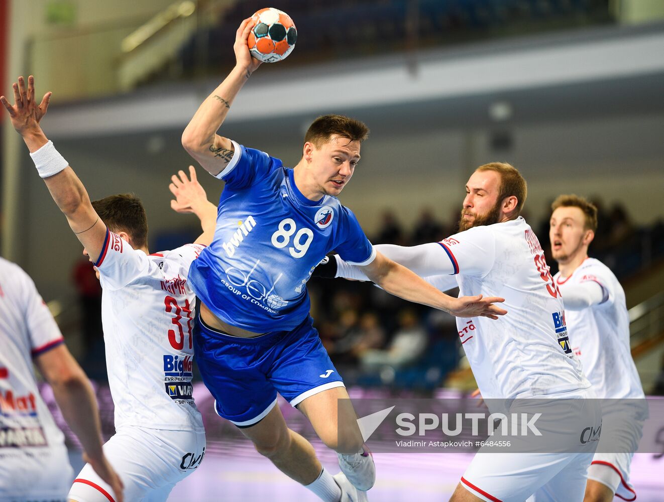 Russia Handball Men Euro 2022 Qualifier Russia - Czech Republic