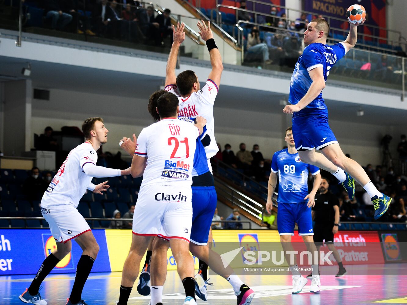 Russia Handball Men Euro 2022 Qualifier Russia - Czech Republic