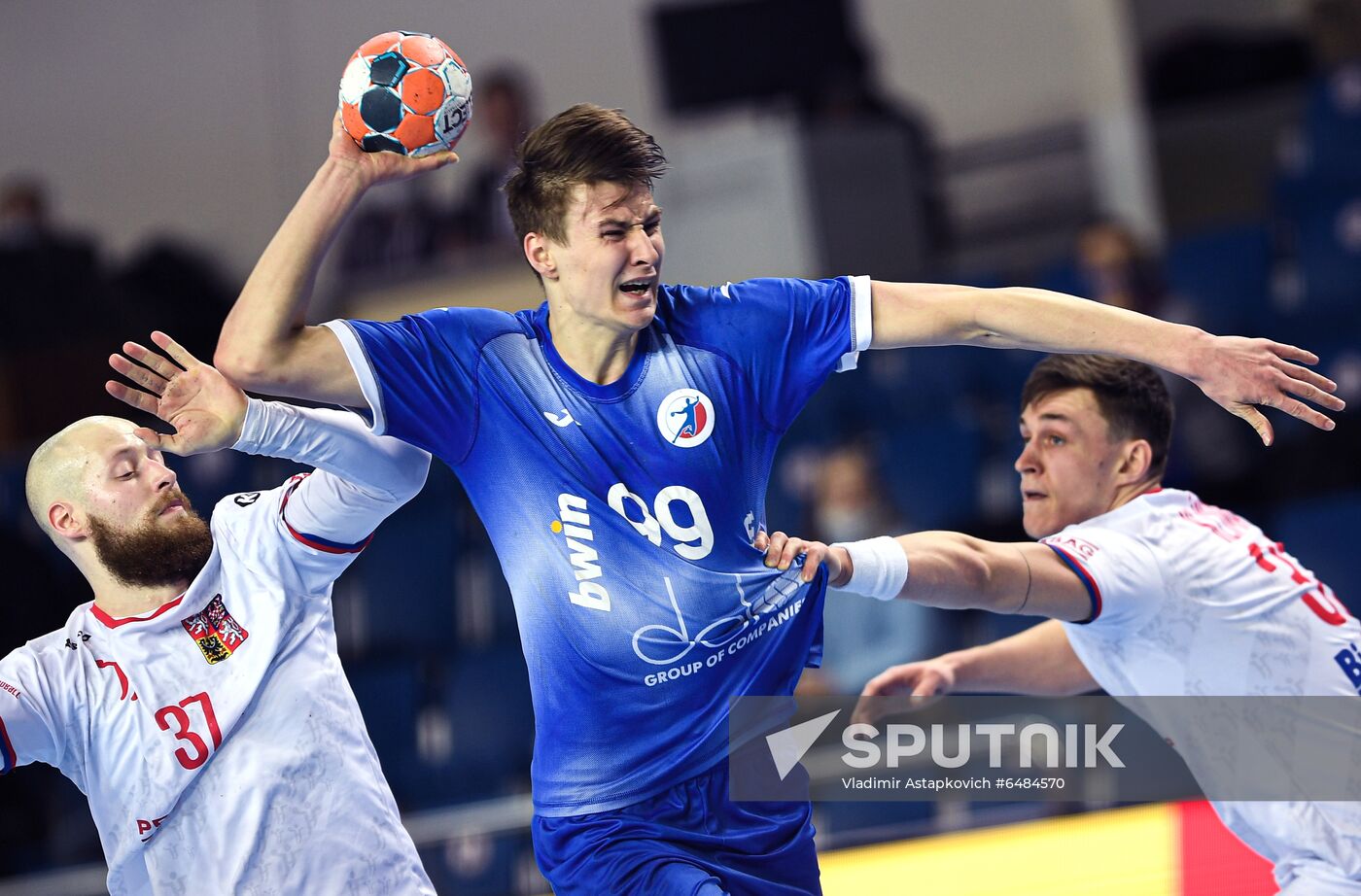 Russia Handball Men Euro 2022 Qualifier Russia - Czech Republic