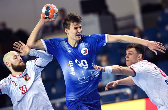 Russia Handball Men Euro 2022 Qualifier Russia - Czech Republic