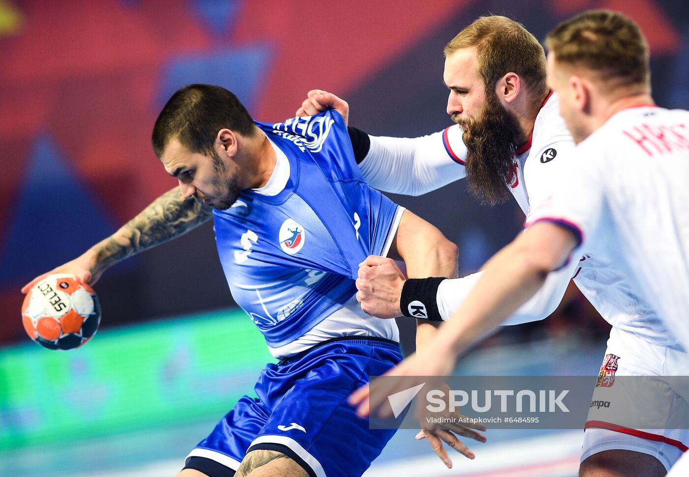 Russia Handball Men Euro 2022 Qualifier Russia - Czech Republic