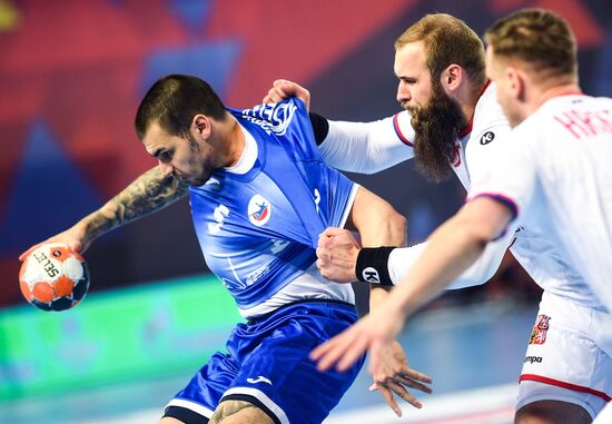 Russia Handball Men Euro 2022 Qualifier Russia - Czech Republic