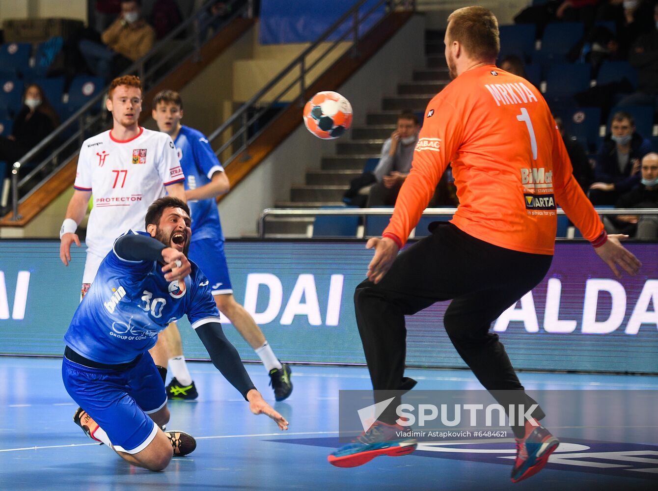 Russia Handball Men Euro 2022 Qualifier Russia - Czech Republic