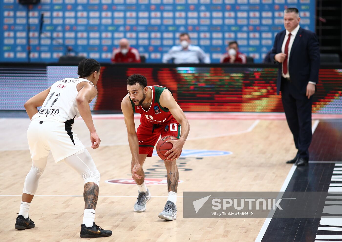 Russia Basketball EuroCup Lokomotiv-Kuban - Trento