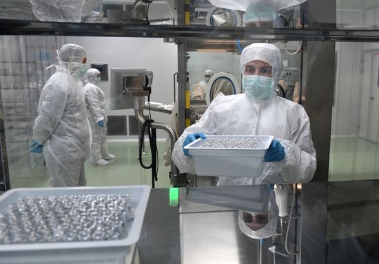Russia New Coronavirus Vaccine