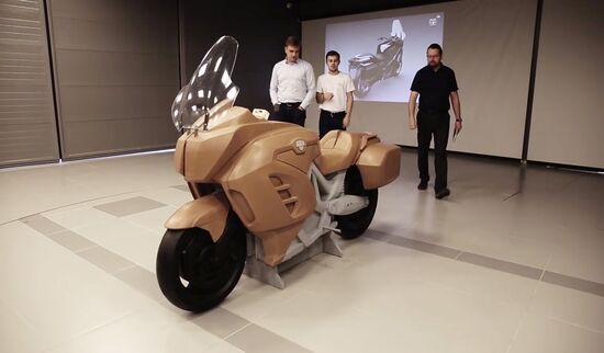 Russia Aurus Motorbike