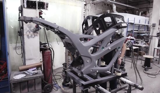 Russia Aurus Motorbike