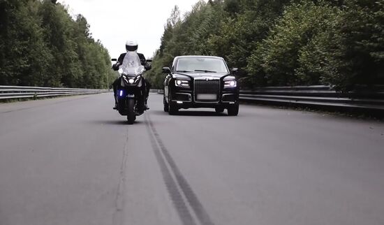 Russia Aurus Motorbike