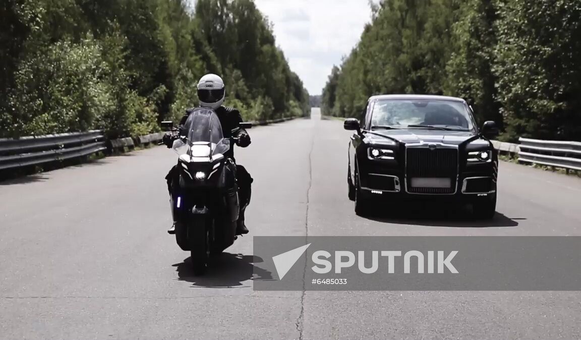 Russia Aurus Motorbike