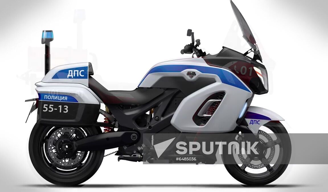 Russia Aurus Motorbike