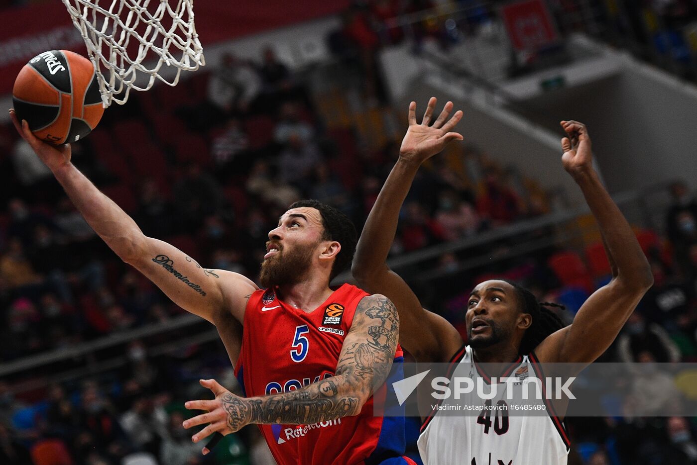 Russia Basketball Euroleague CSKA - Olimpia