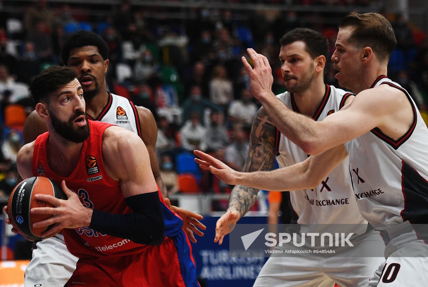 Russia Basketball Euroleague CSKA - Olimpia