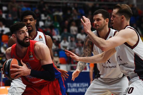 Russia Basketball Euroleague CSKA - Olimpia