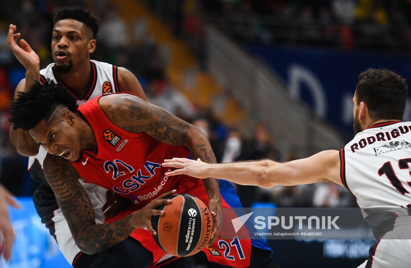 Russia Basketball Euroleague CSKA - Olimpia