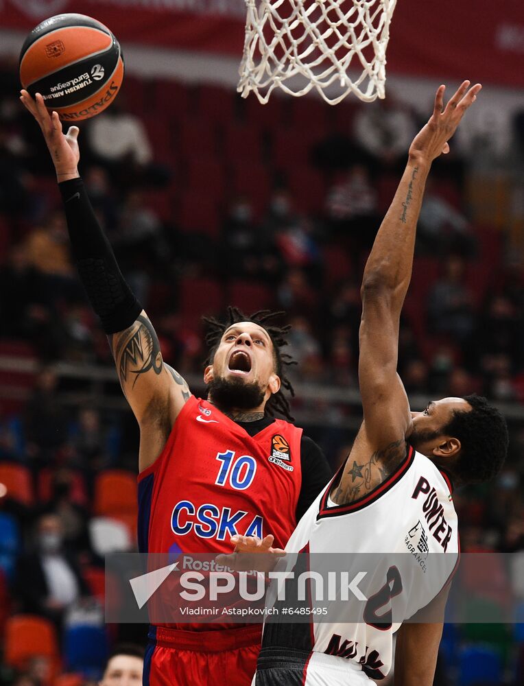 Russia Basketball Euroleague CSKA - Olimpia