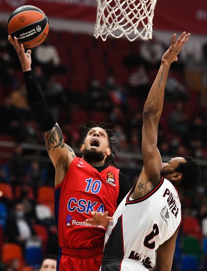 Russia Basketball Euroleague CSKA - Olimpia