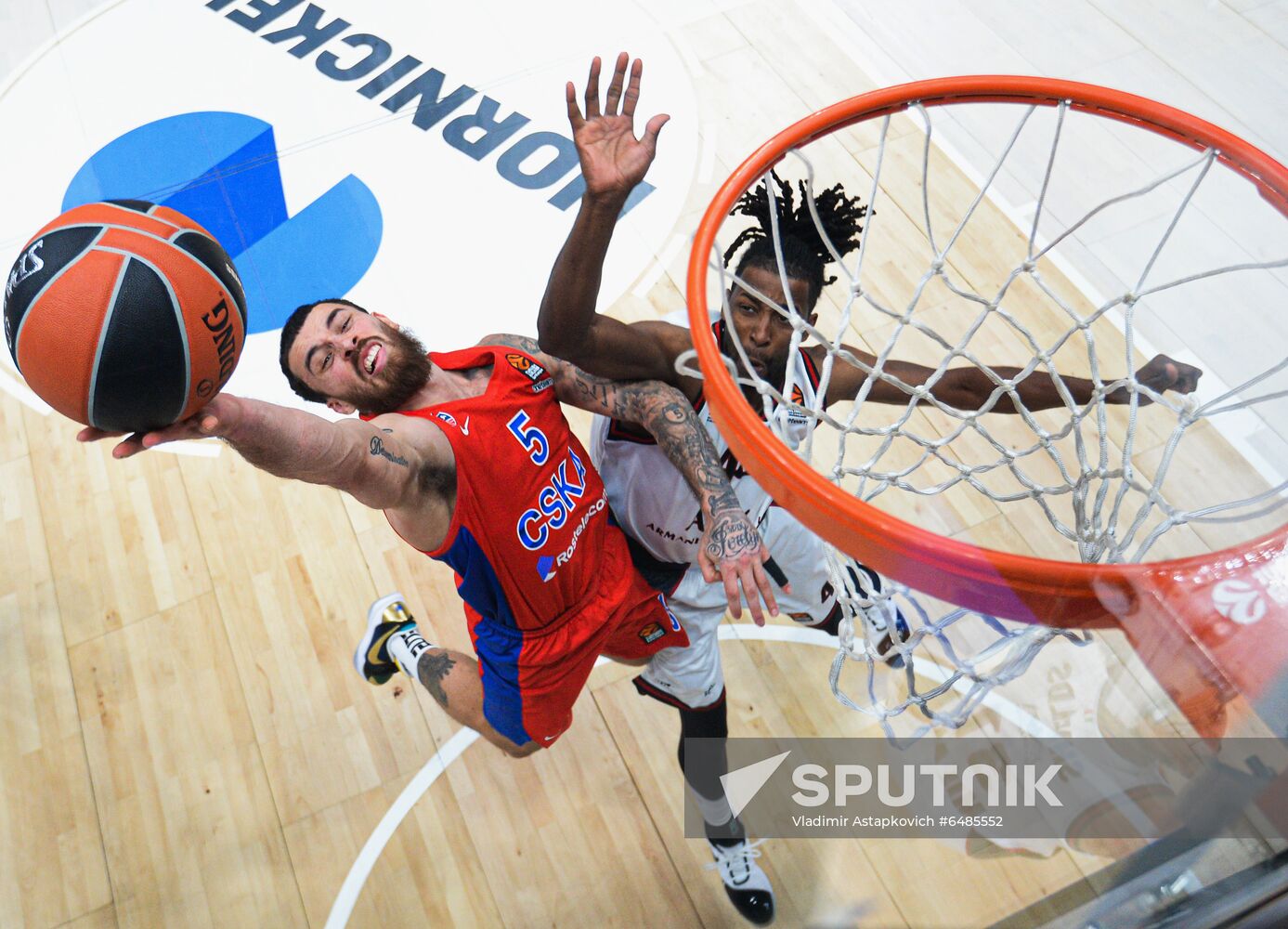 Russia Basketball Euroleague CSKA - Olimpia