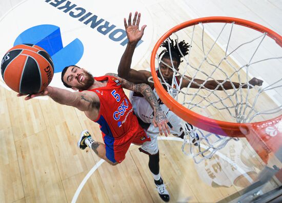 Russia Basketball Euroleague CSKA - Olimpia