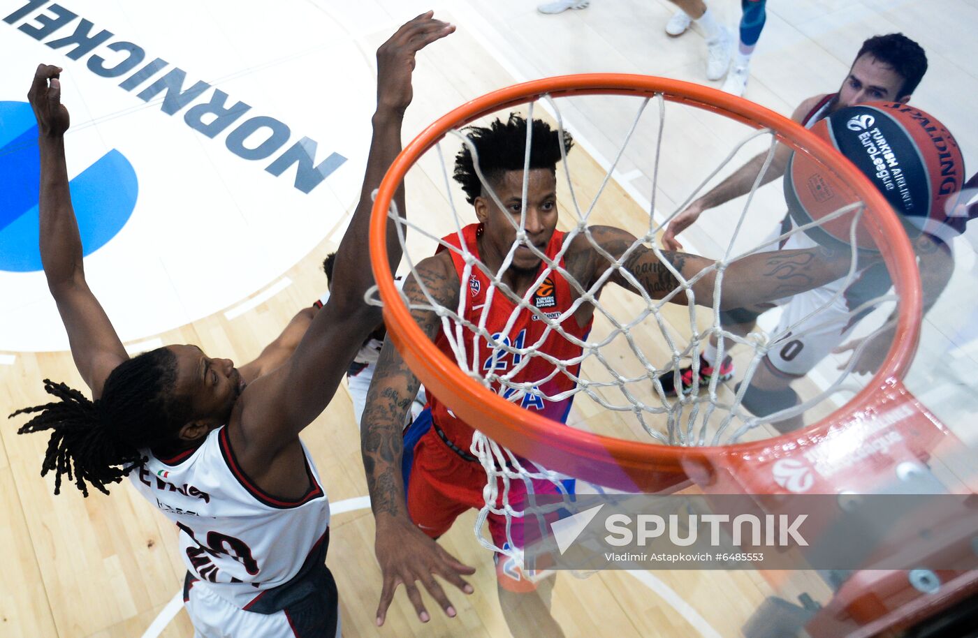 Russia Basketball Euroleague CSKA - Olimpia