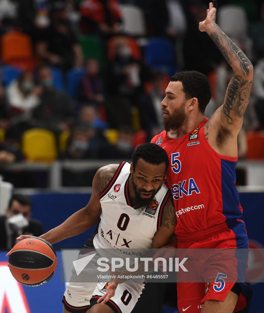 Russia Basketball Euroleague CSKA - Olimpia