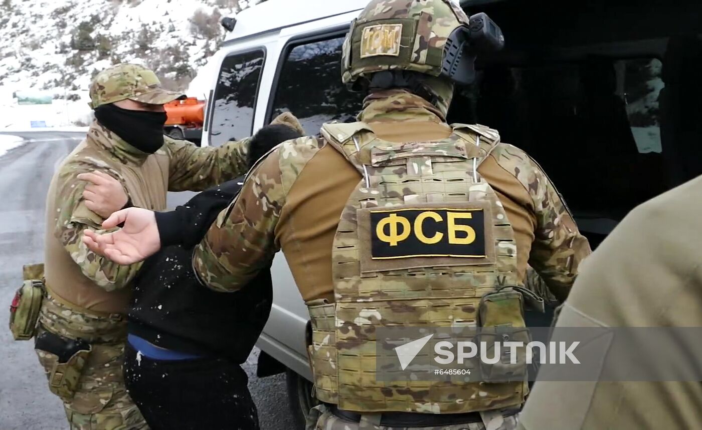 Russia Terrorists Detention