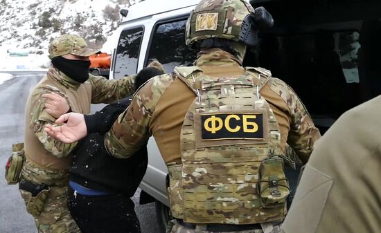 Russia Terrorists Detention