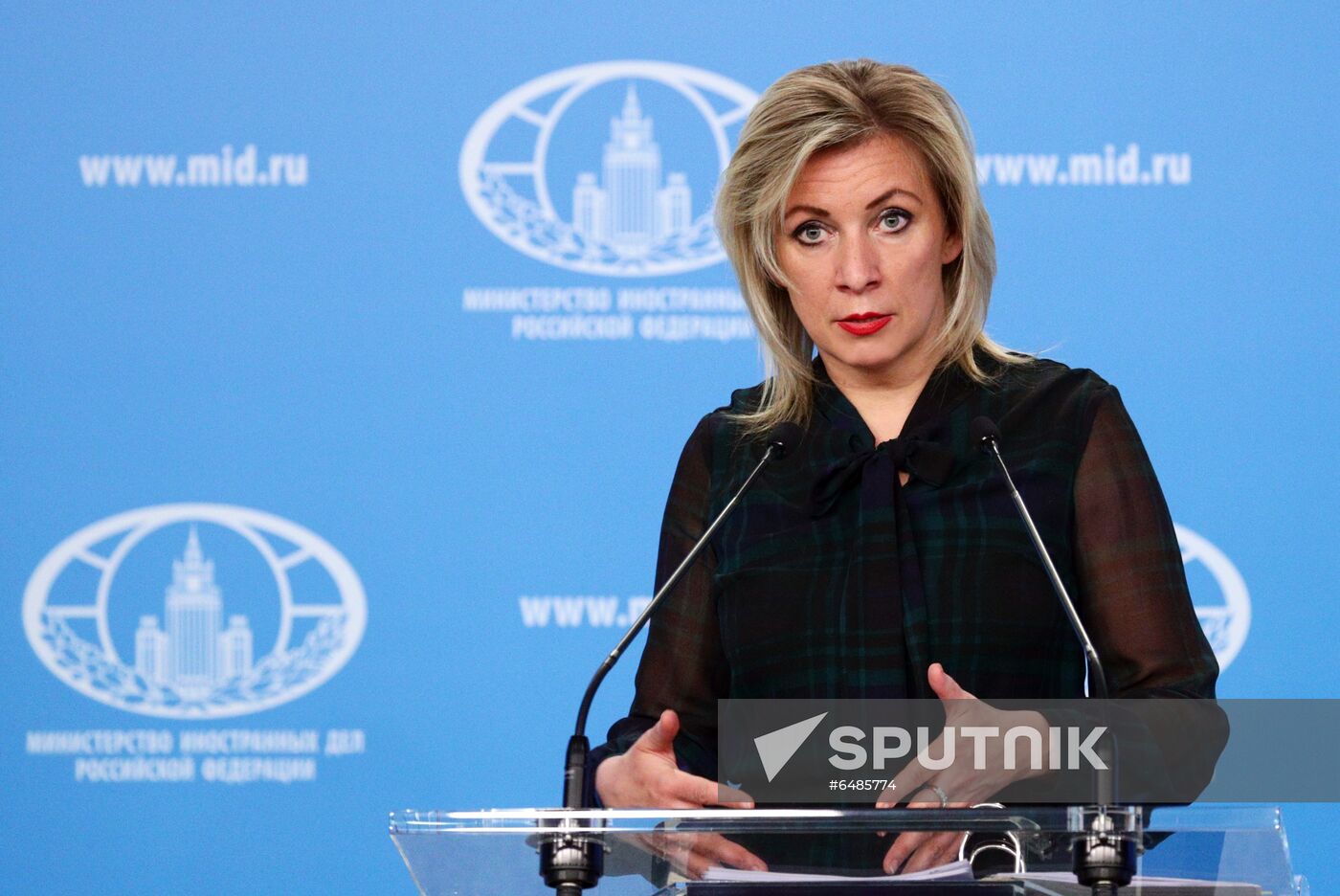 Russia Zakharova Briefing