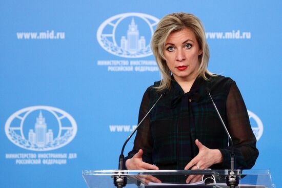 Russia Zakharova Briefing