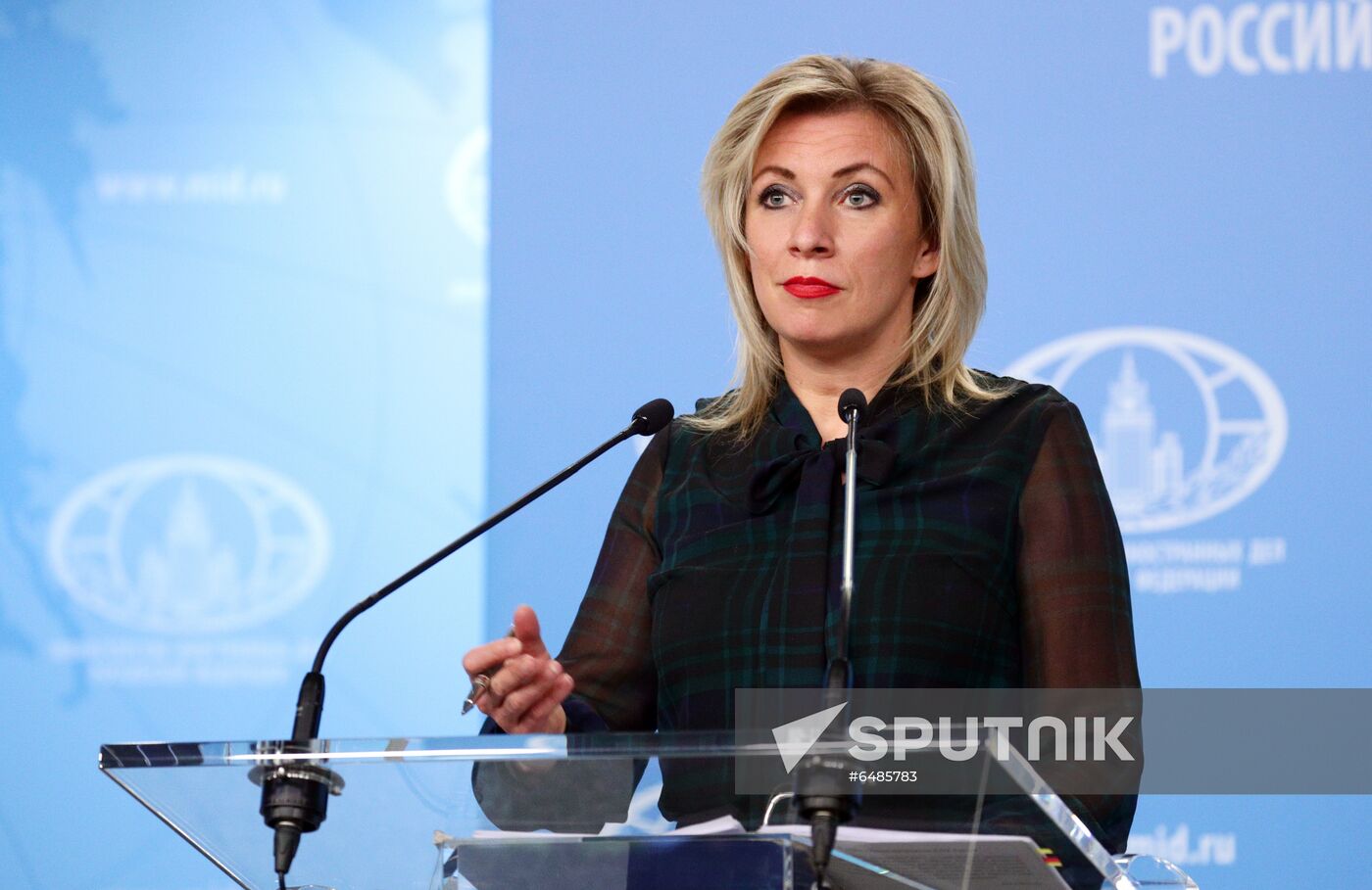 Russia Zakharova Briefing