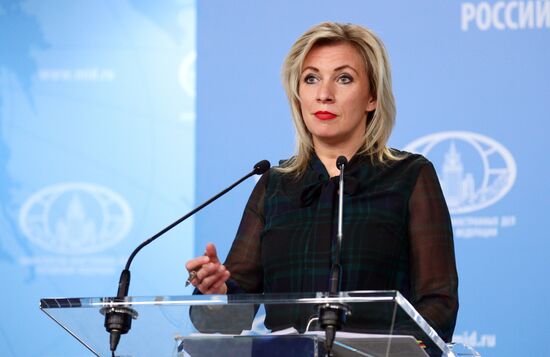 Russia Zakharova Briefing