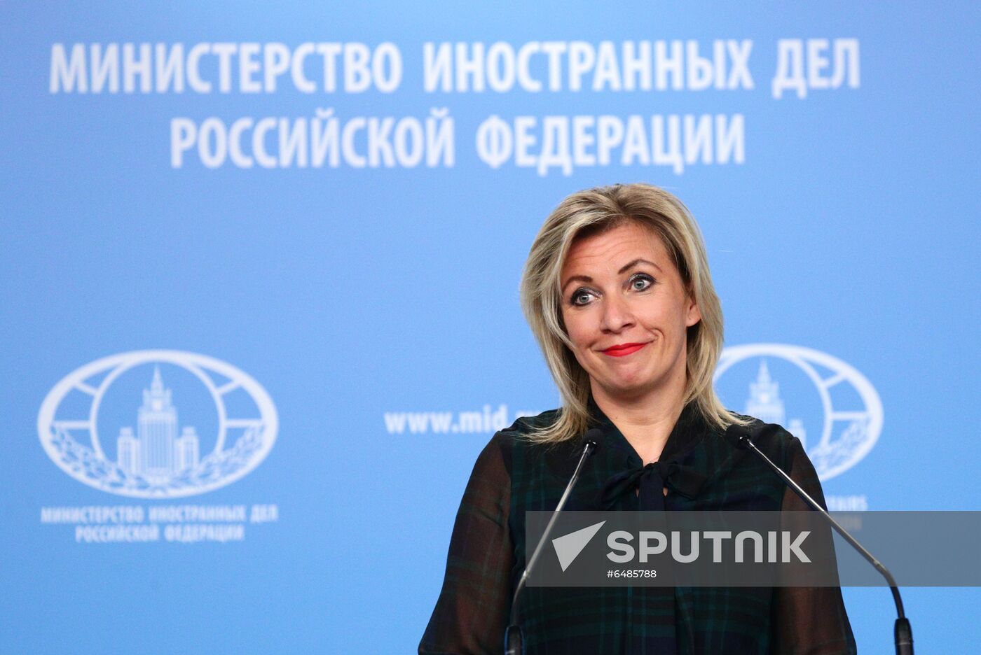 Russia Zakharova Briefing