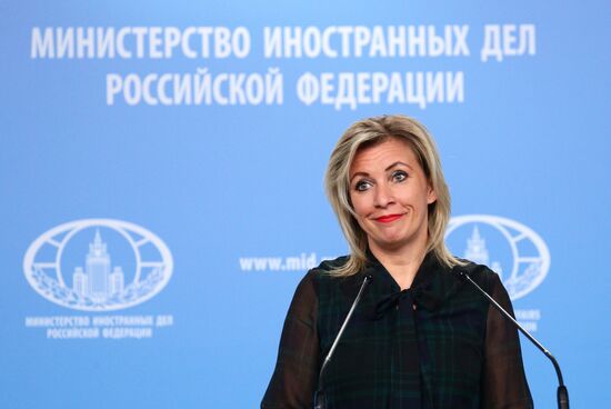 Russia Zakharova Briefing