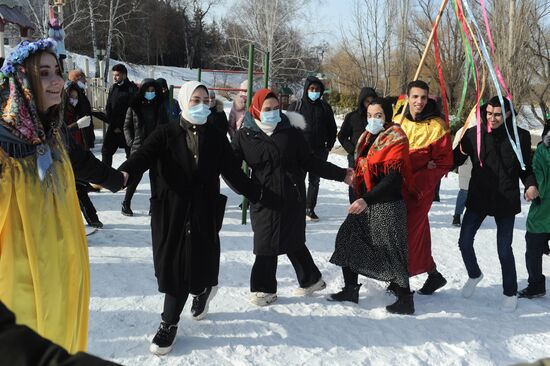 Russia Maslenitsa Celebration