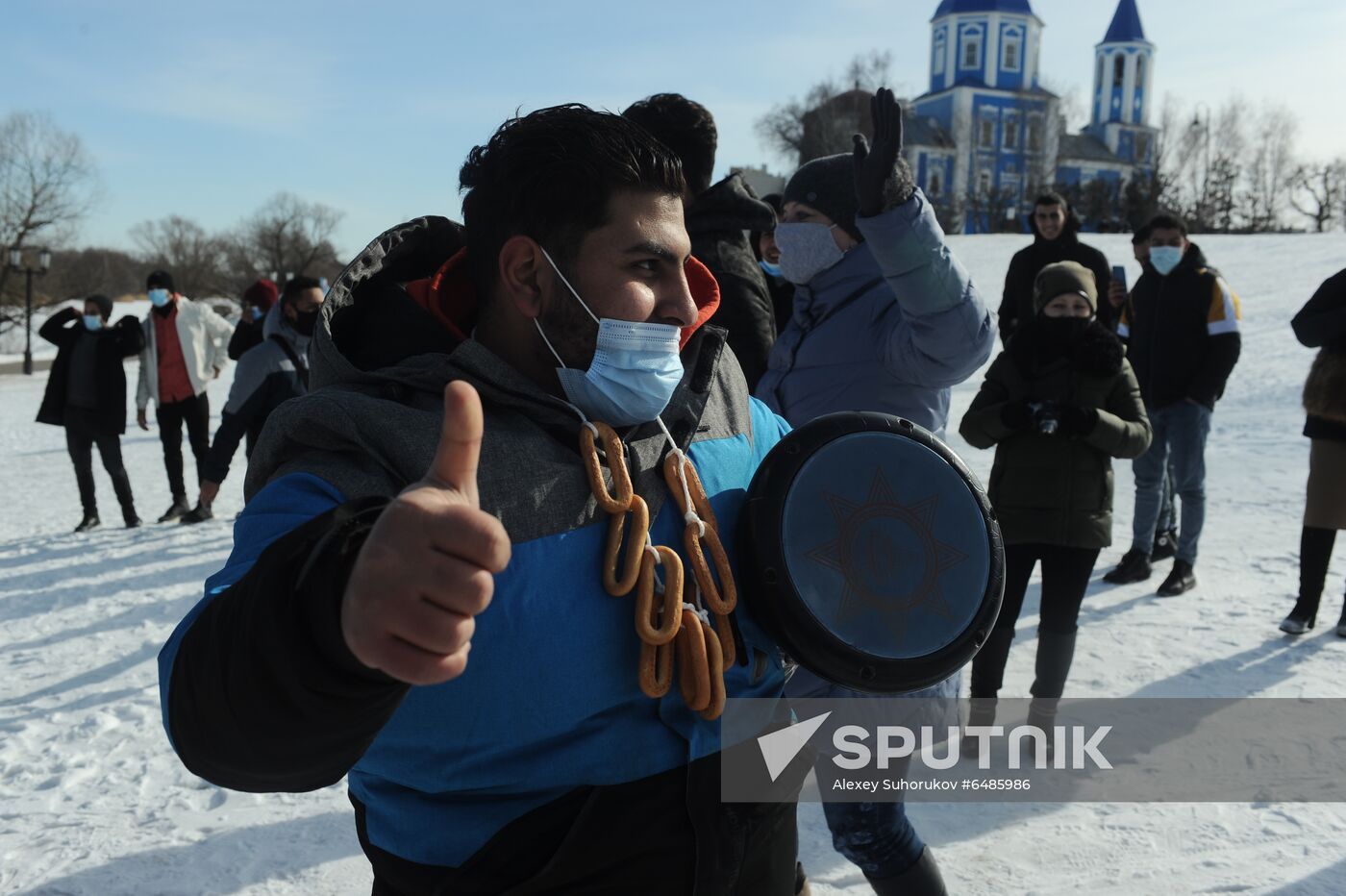 Russia Maslenitsa Celebration