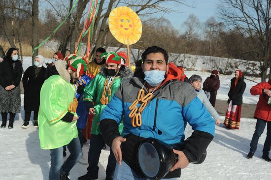 Russia Maslenitsa Celebration
