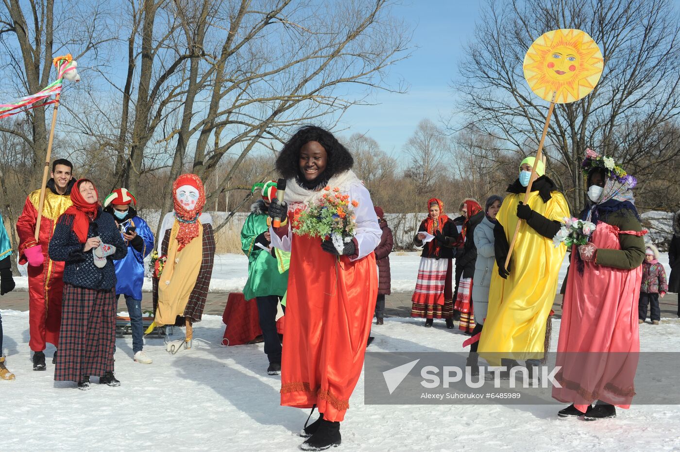 Russia Maslenitsa Celebration