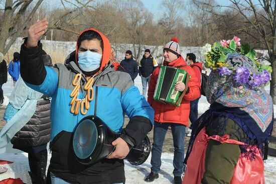 Russia Maslenitsa Celebration