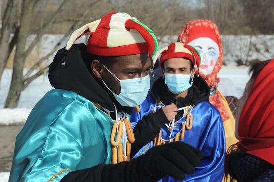 Russia Maslenitsa Celebration