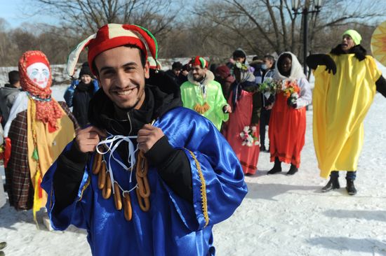 Russia Maslenitsa Celebration