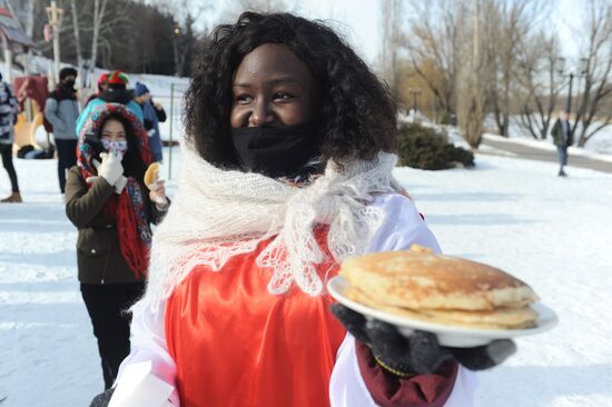 Russia Maslenitsa Celebration