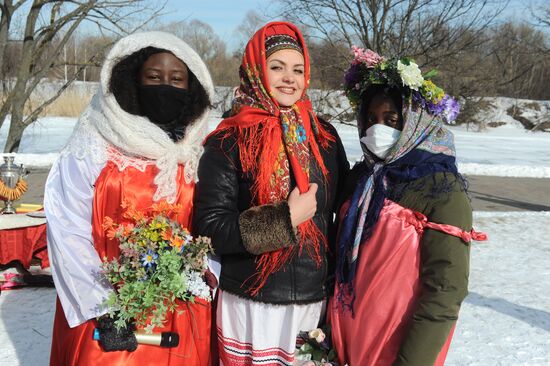 Russia Maslenitsa Celebration
