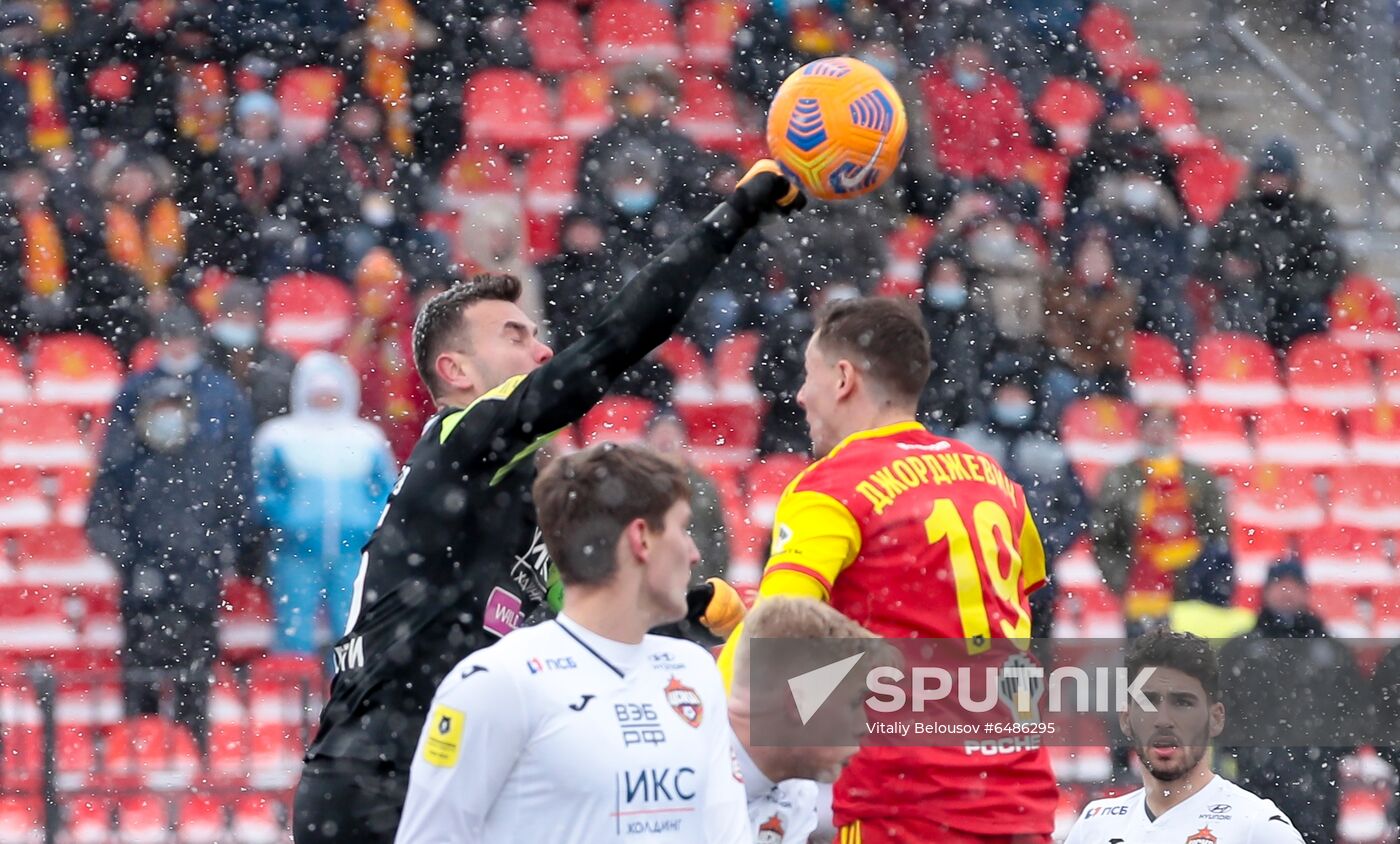 Russia Soccer Premier-League Arsenal - CSKA