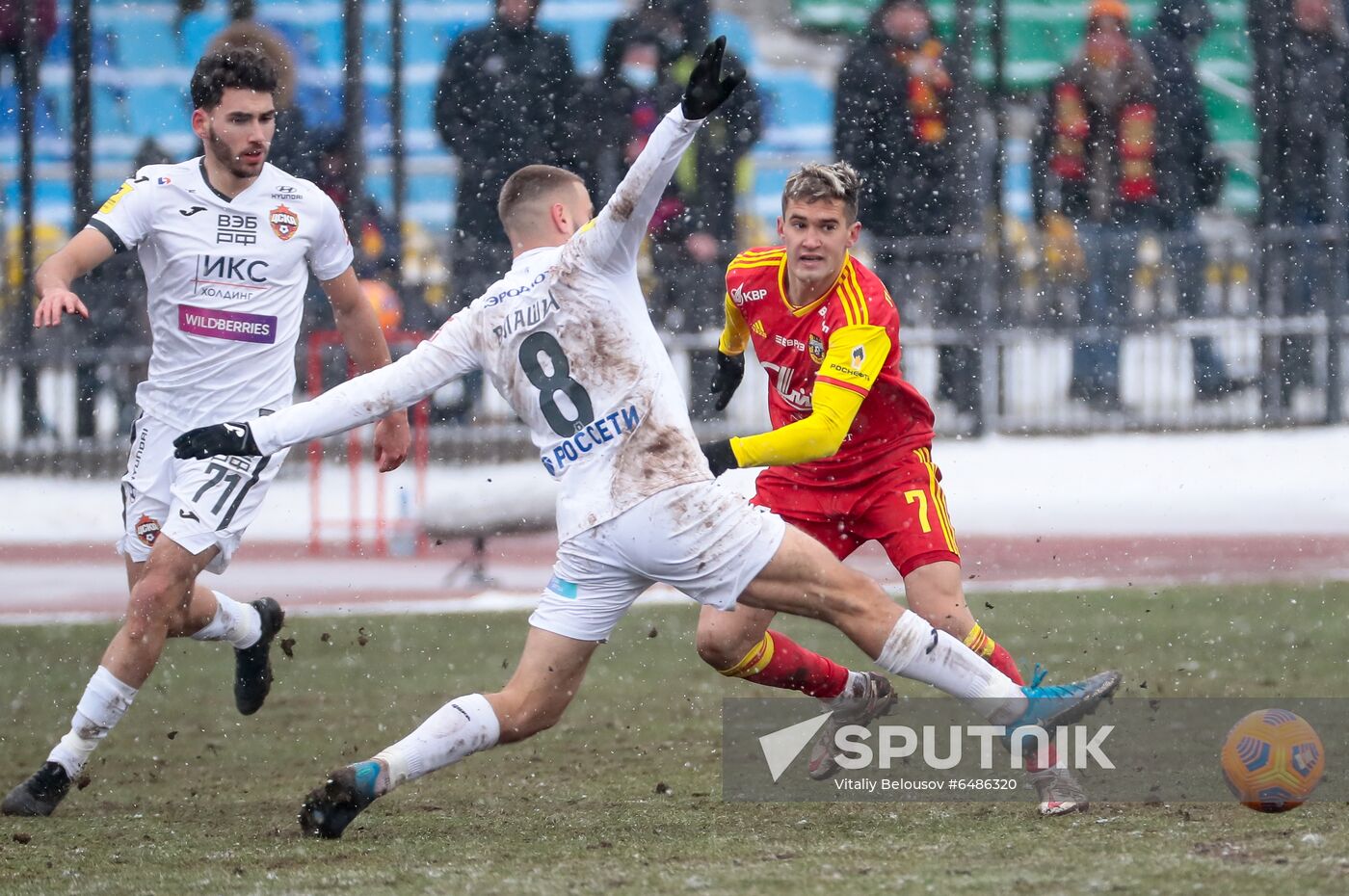Russia Soccer Premier-League Arsenal - CSKA
