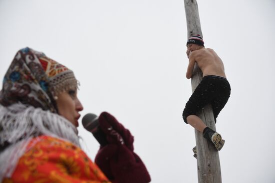 Russia Maslenitsa Celebration